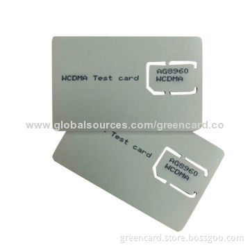 Sim card available in various test